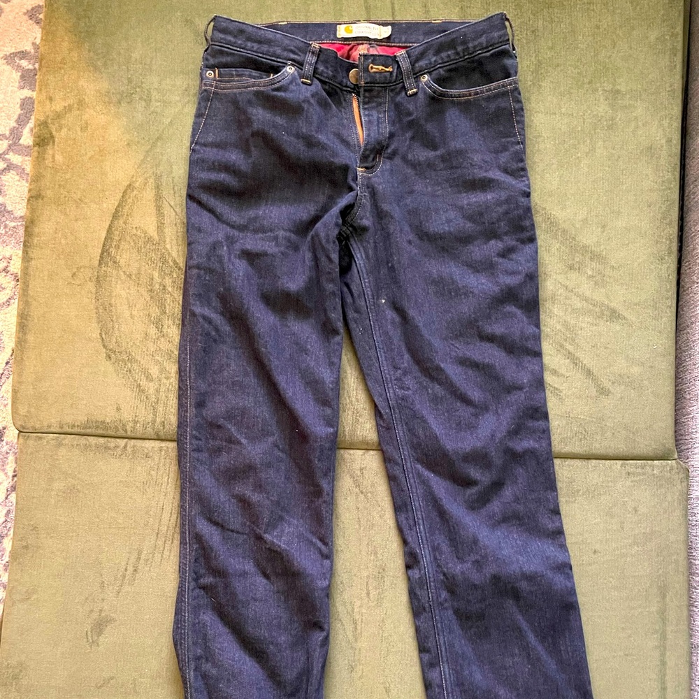 Carhartt Flannel Lined Jeans